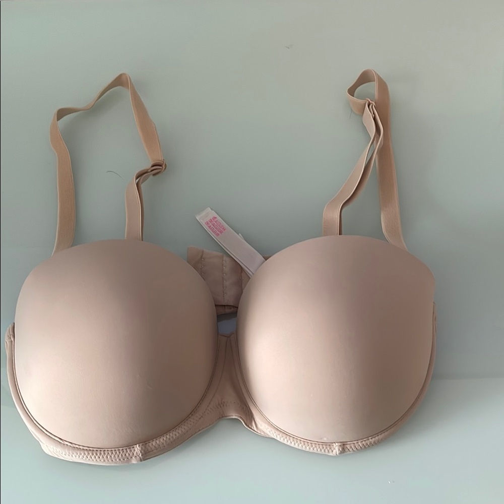 PINK Victoria's Secret Tan T-Shirt Bra with Underwire Support